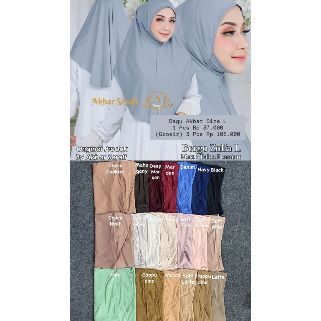 HIJAB INSTAN DAGU AKBAR L