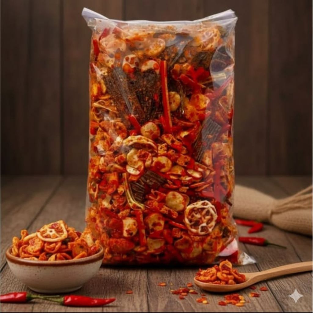 bumbu kering seblak mix1kg, seblak mix viral, seblak campur l