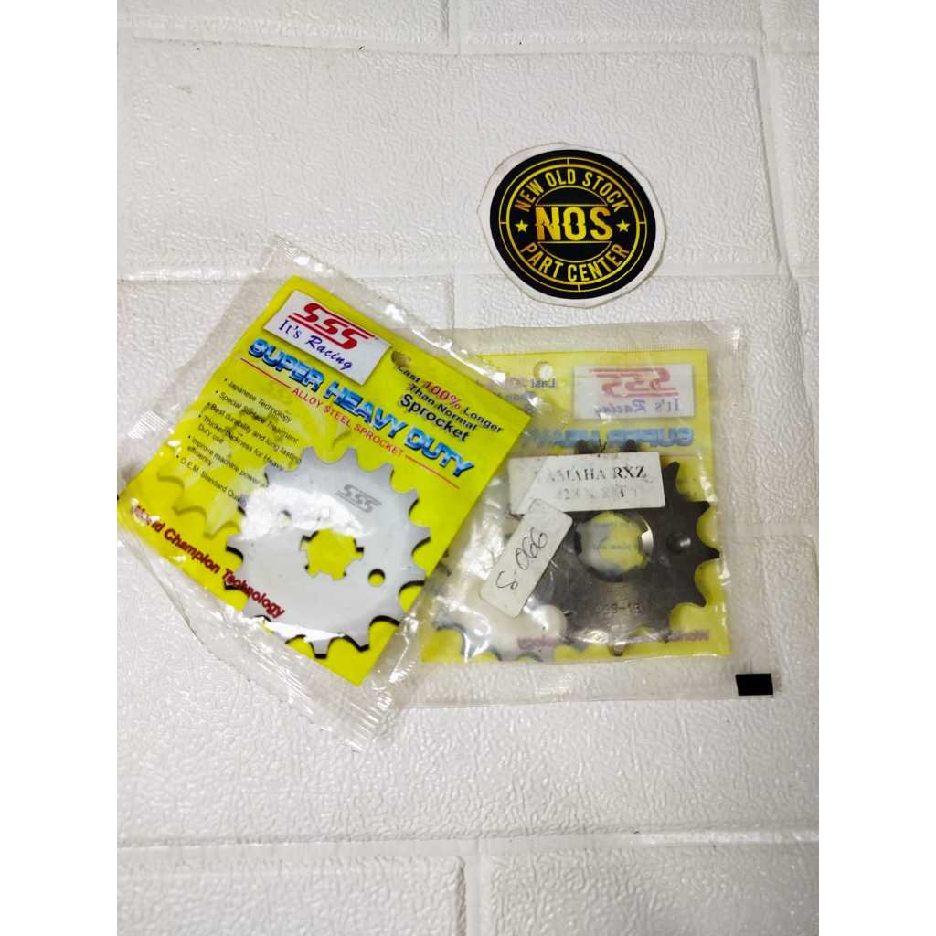 GER GEAR GIR DEPAN UKURAN 428-13T 428 13T 13 T RXZ VIXION JUPITER MX KING HIGH QUALITY
