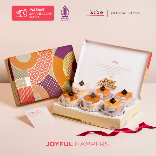 JOYFUL HAMPERS (6 pc Kibo Mini Molten Cheese Cake)