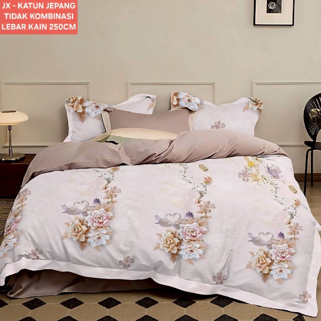 TOKO JAYATEX KAIN SPREI BAHAN KATUN JEPANG FULL KATUN (METERAN)