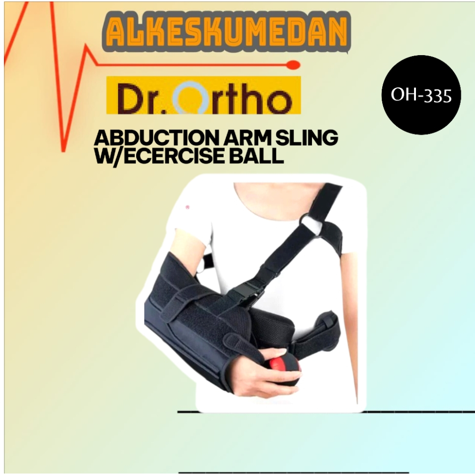 ABDUCTION ARM SLING W/EXERCISE BALL OH-335 DR ORTHO