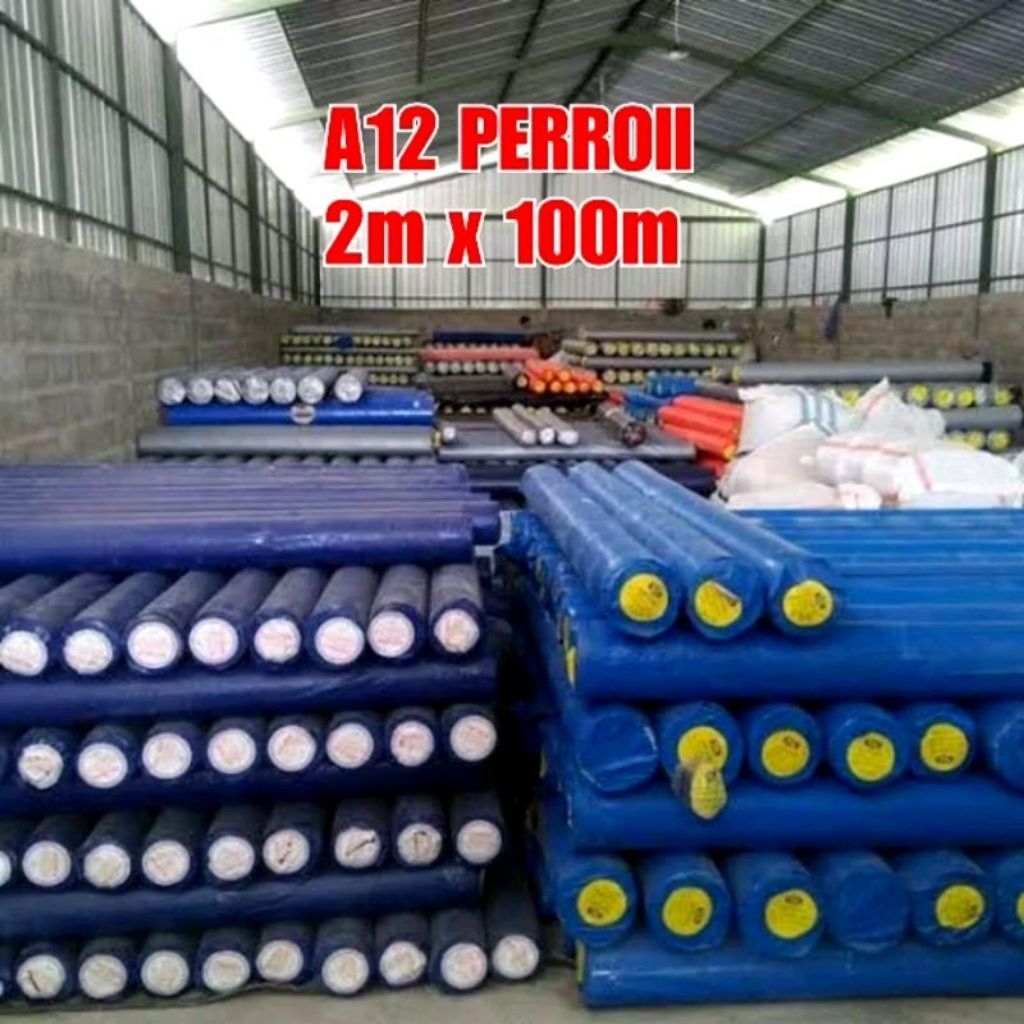TERPAL A12 IMPORT (PER ROLL) Ukuran 2 m x 100 m