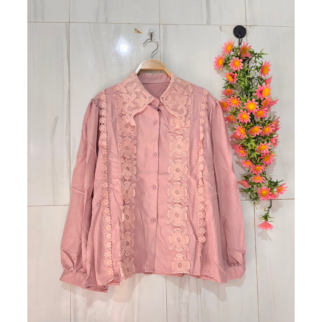 kemeja wanita kodorai kemeja kodorai import premium