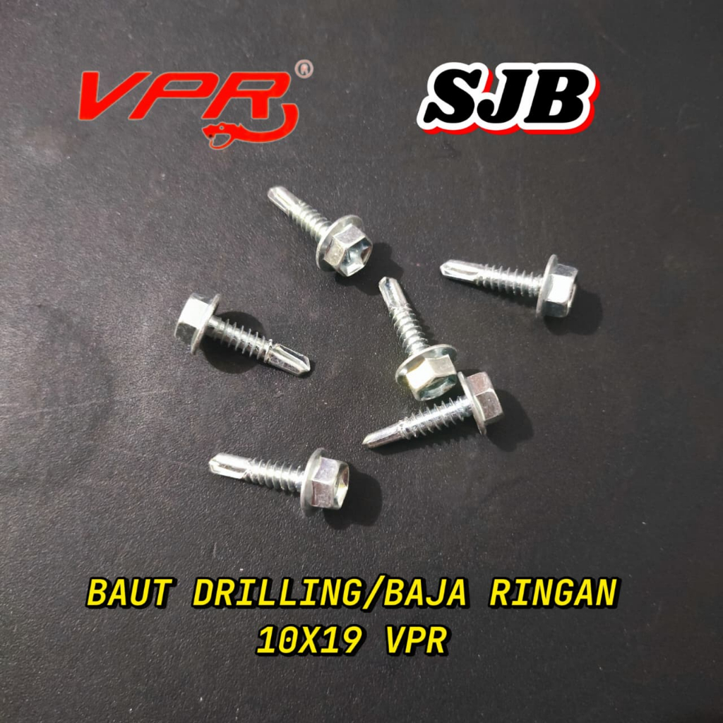 BAUT DRILLING / BAJA RINGAN VPR 10x19 (Per Pack Isi 20 Pcs)