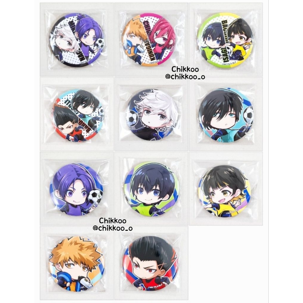 Blue Lock Chibi Can Badge