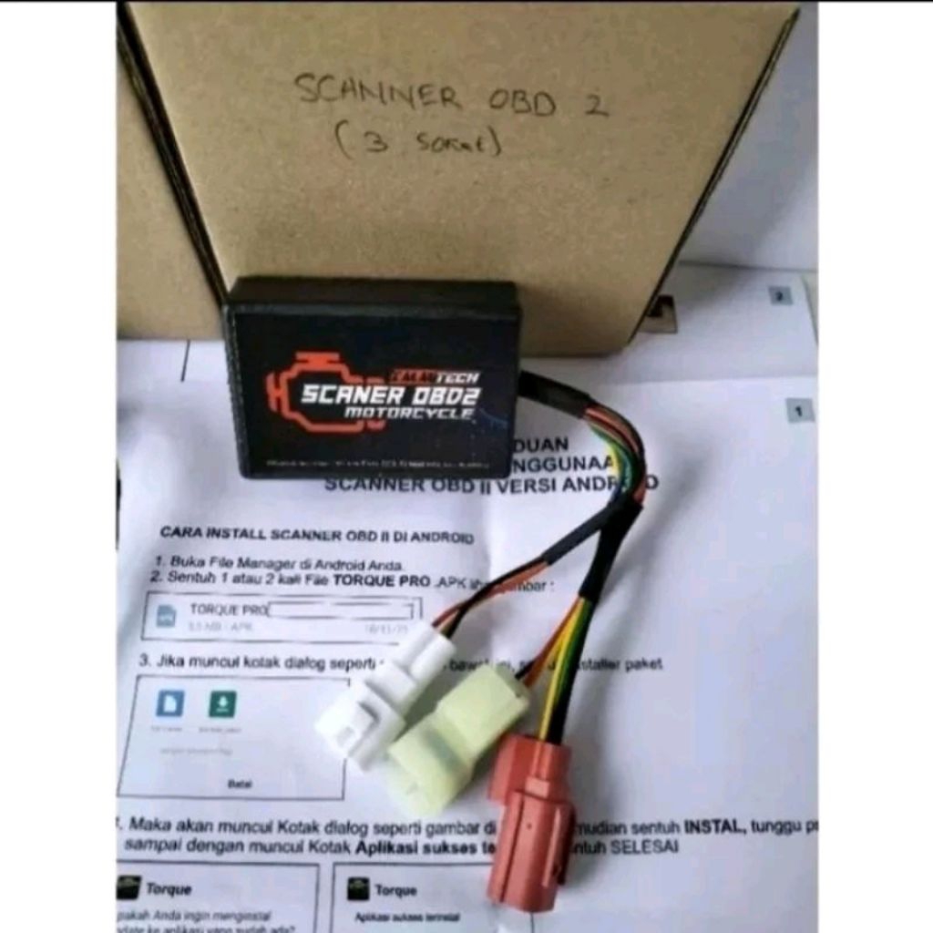 SCANNER OBD 2 Kendaraan Motor Injeksi Scanner DIGITAL / versi android