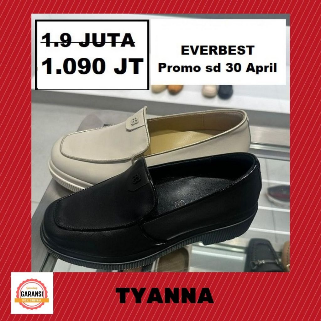 Wedges EVERBEST Wanita seri TYANNA SALE 100% ORIGINAL