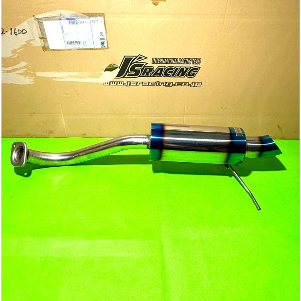 Knalpot Muffler JS Racing Japan Honda jazz GK5 City GM6