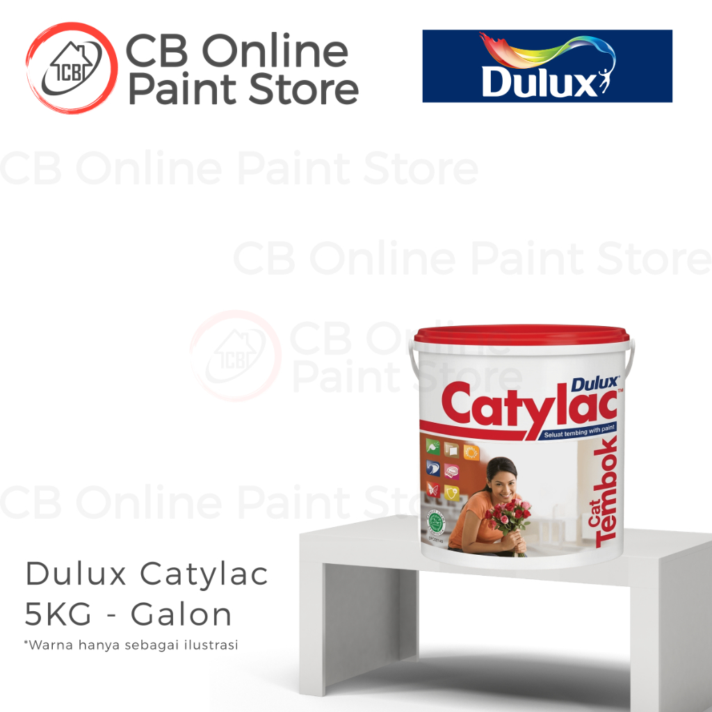 [SALE] CAT DULUX CATYLAC KEMASAN LAWAS BASE B - GALON
