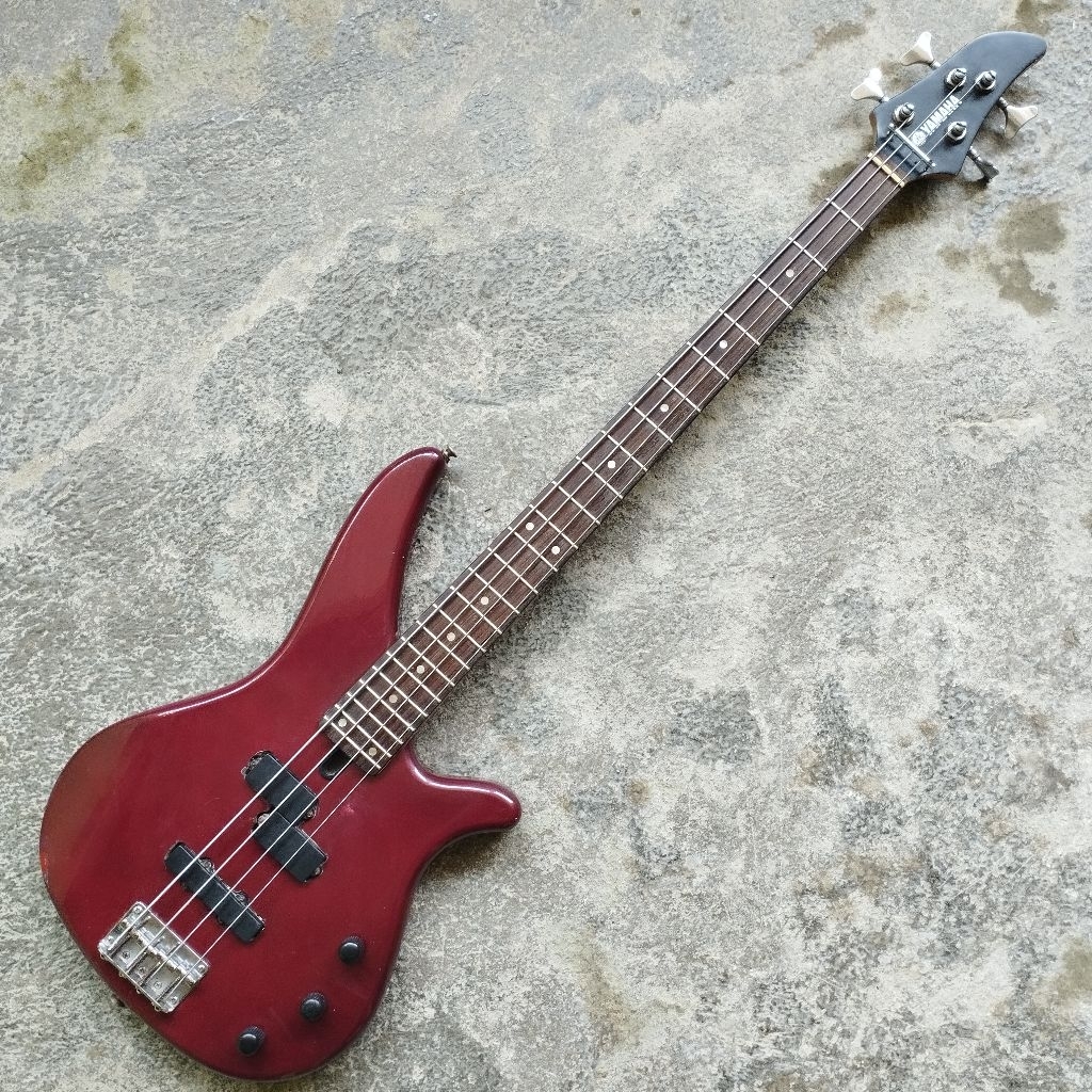 GITAR BASS ORIGINAL YAMAHA RBX 270J MAROON / RED SECOND MURAH