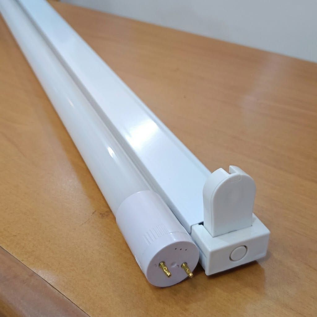 Lampu TL LED 120CM cahaya putih 18 watt 30 watt komplit batten kap TL Balok 120 cm