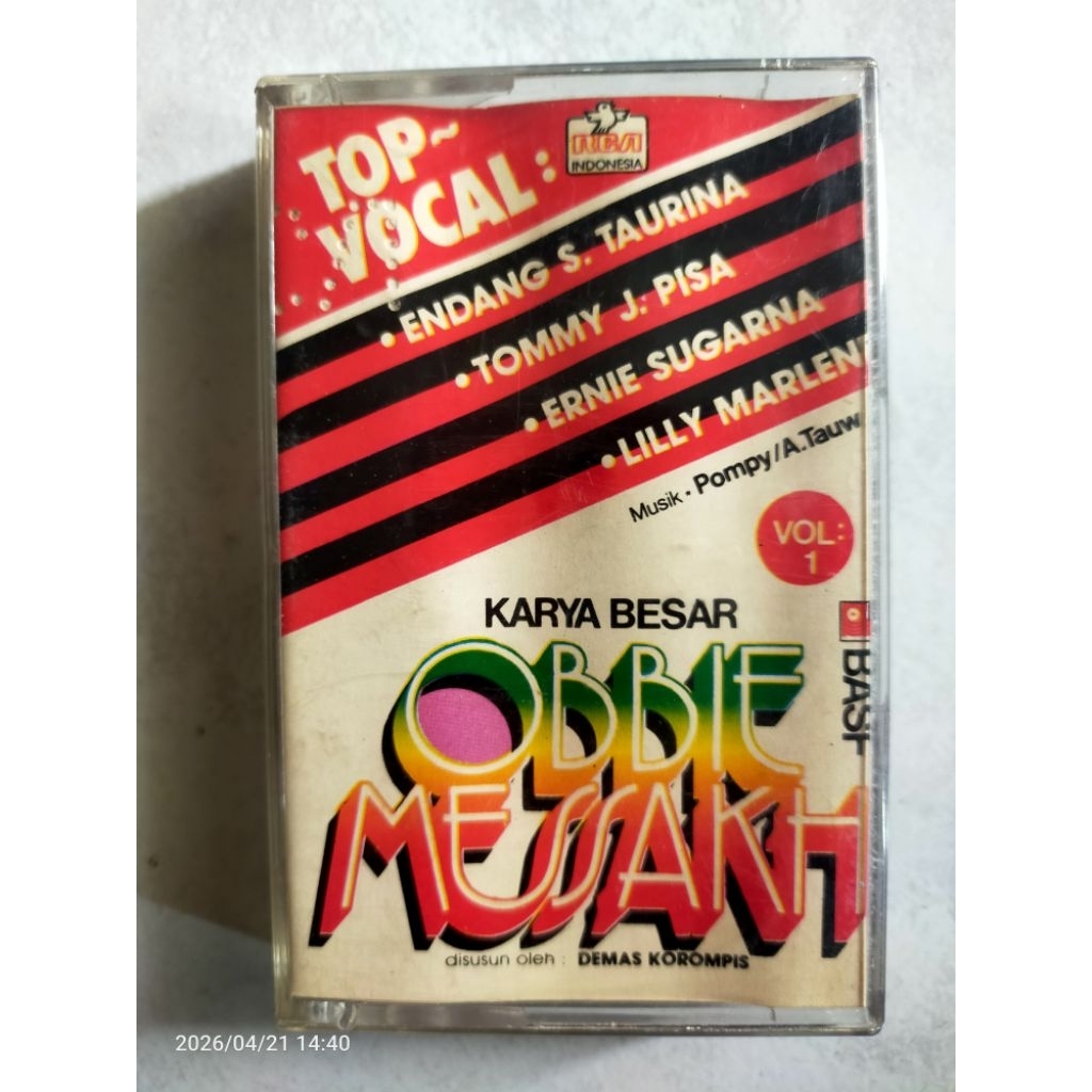 kaset pita jadul OBBIE MESSAKH