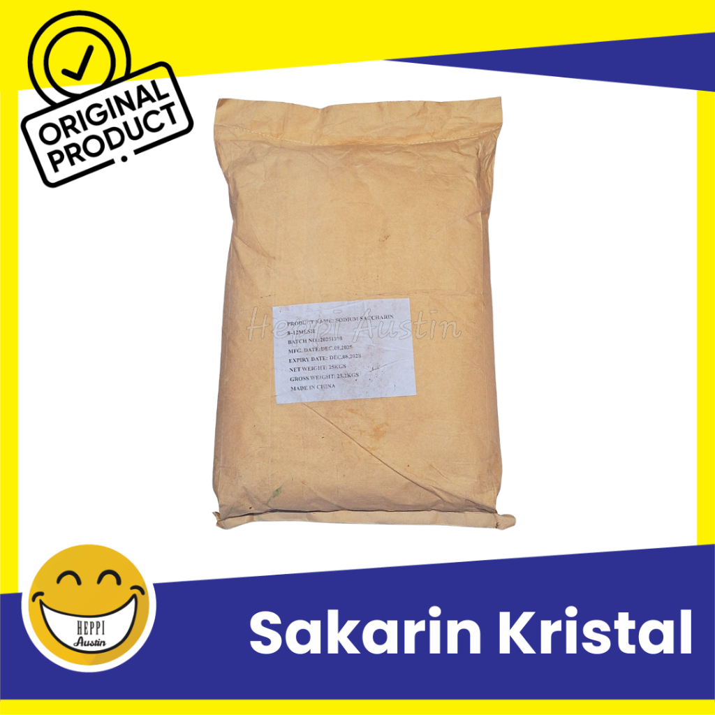 Sakarin Kristal Gula Pemanis Buatan 1 KG