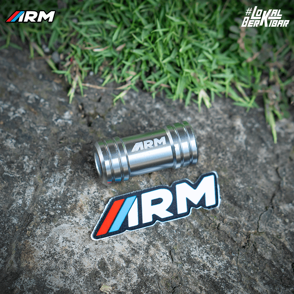 ARM ARUMI BOSHING KNALPOT VARIO PCX ADV BEAT SCOOPY NMAX AEROX LEXI MIO FULL CNC