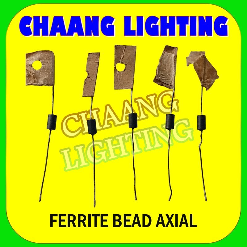 FERIT BEAD AXIAL 5MM x 3MM EMI FILTER FERITE CORE RH FERRITE BEAD 5MM AXIAL FERIT BIT  FERIT 5MM X 3