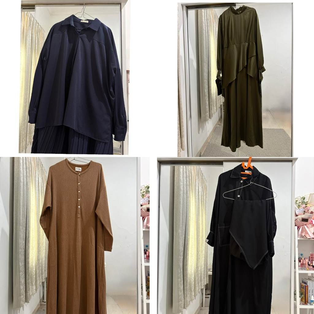 PRELOVED ONESET GAMIS WANITA (Alur cerita, Yarka, Sundara)