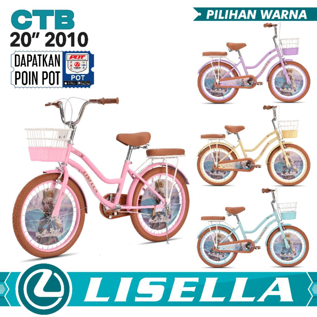 SEPEDA ANAK MINI 20 INCH LISELLA2010
