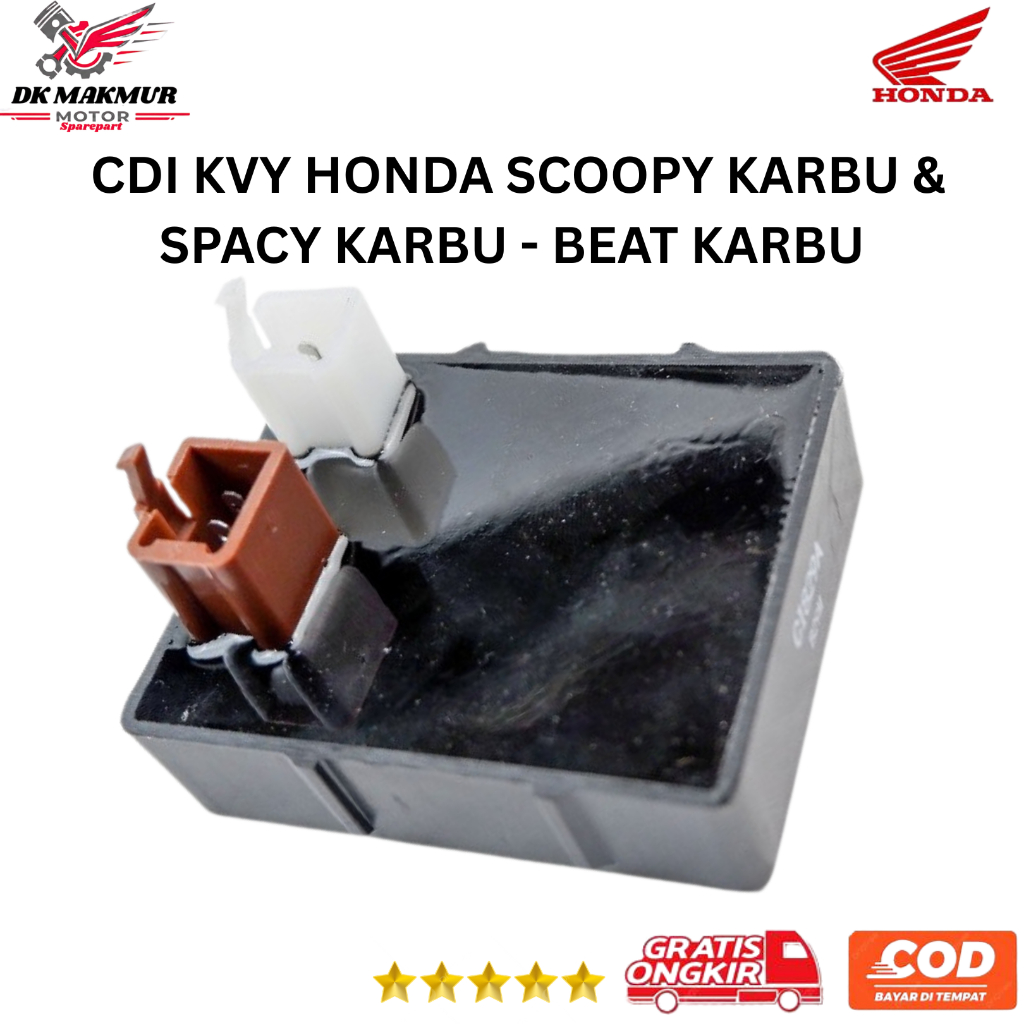 ori CDI KVY Honda Scoopy Karbu & Spacy Karbu - Beat Karbu