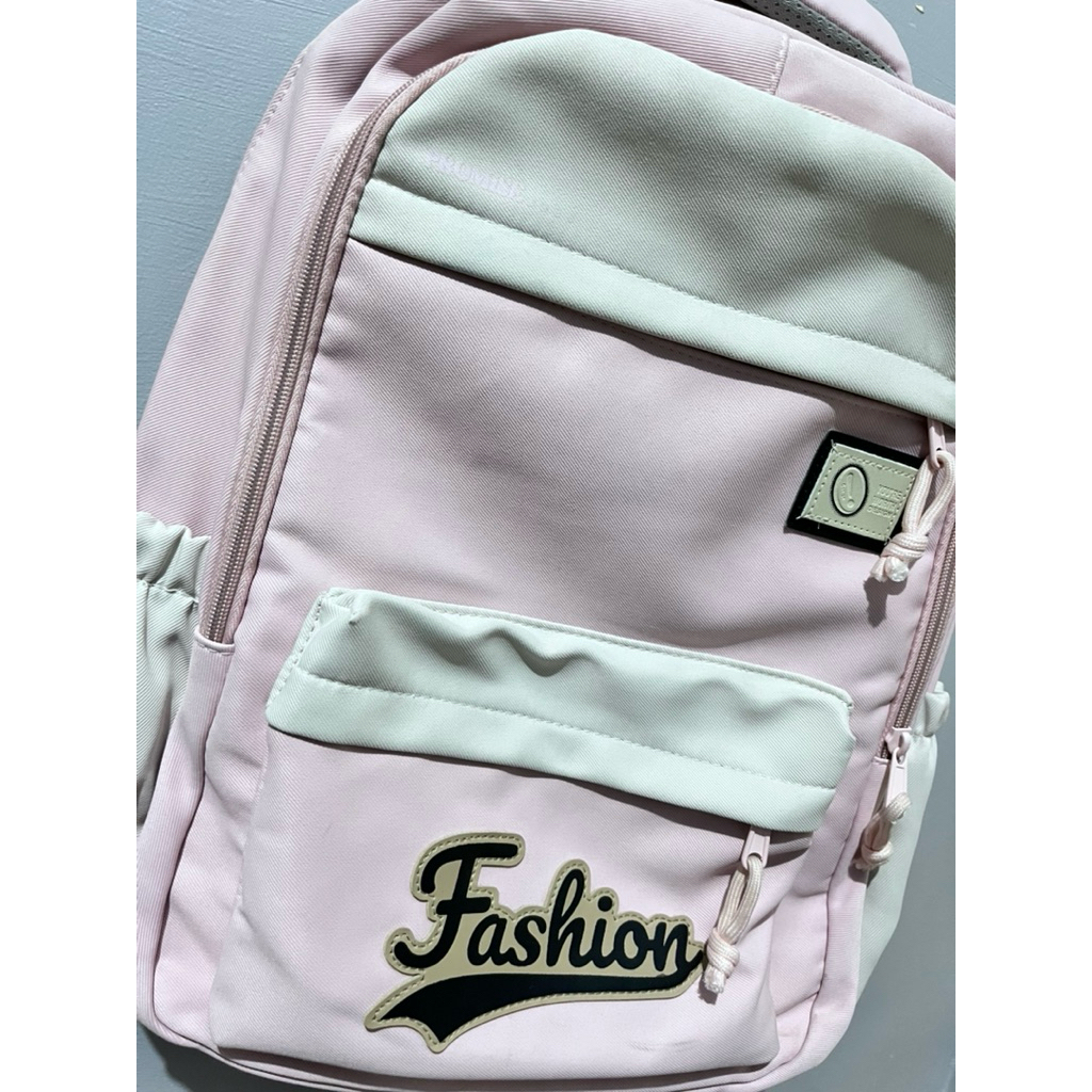 TAS RANSEL WANITA PINK AESTHETIC