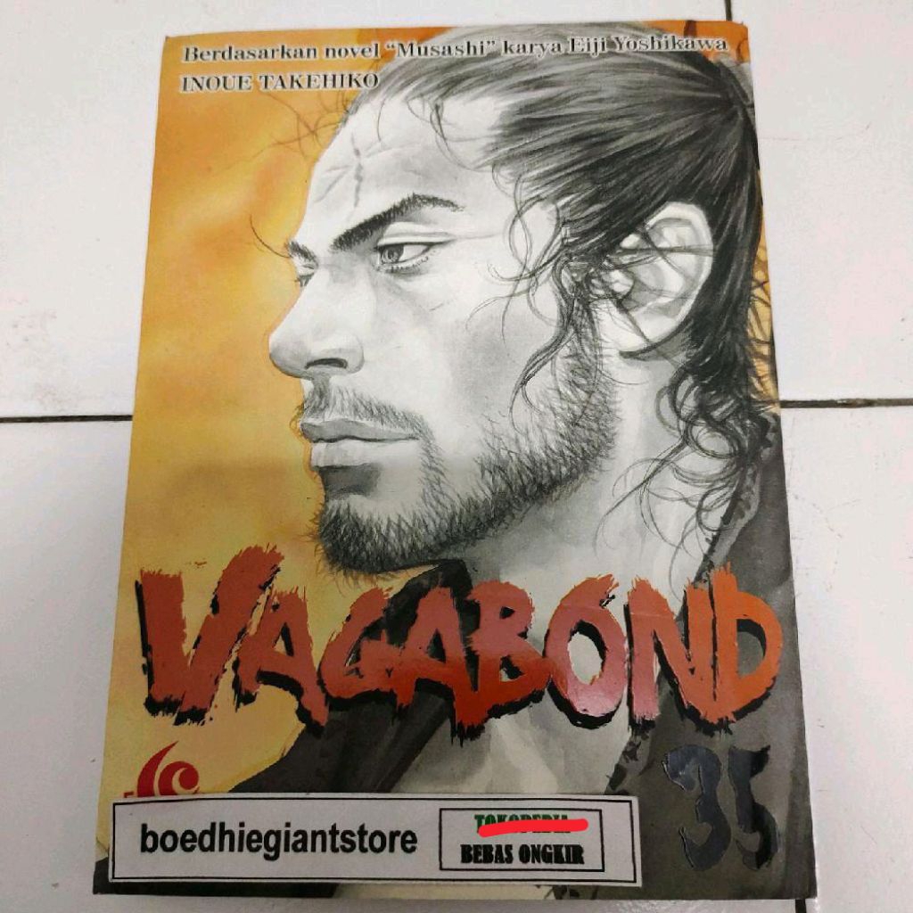 Komik Vagabond 25, 30, 31, 32, 33, 34, 35, 36, 37, TS