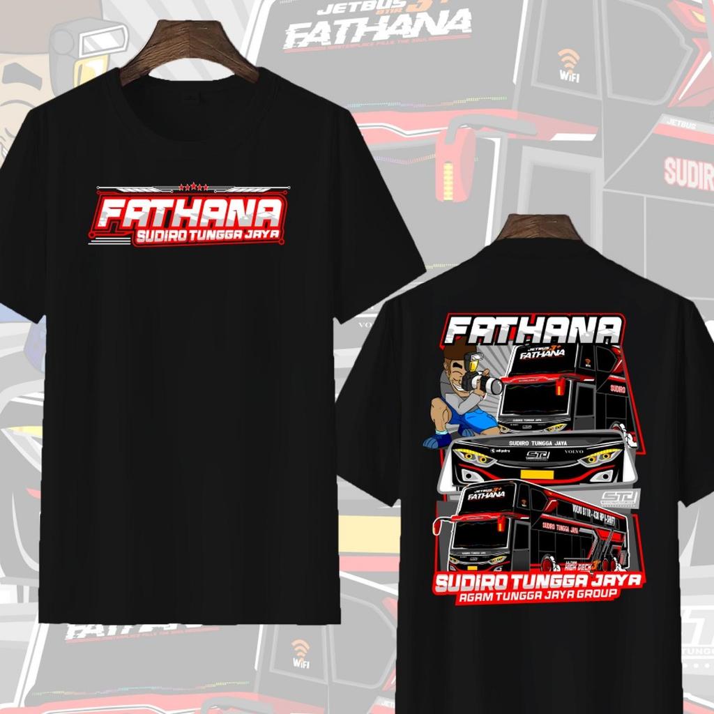 Kaos Baju BUSMANIA FATHANA Sudiro anak dewasa BUS Bis mania Bismania