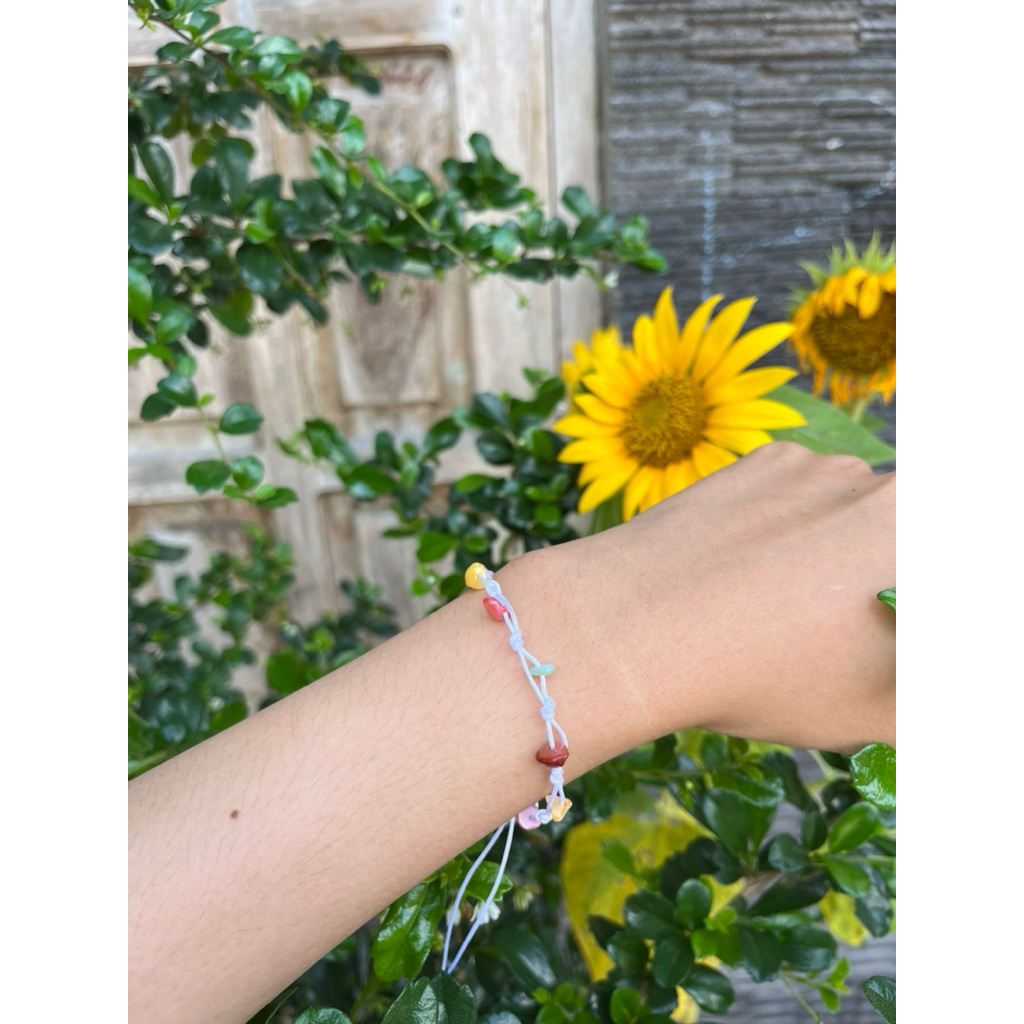 Gelang Bracelets Batu Asli Gelang Serut Tali Giok