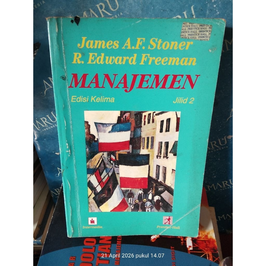 ORIGINAL BUKU MANAJEMEN EDISI KELIMA JILID 2 JAMES AF STONER