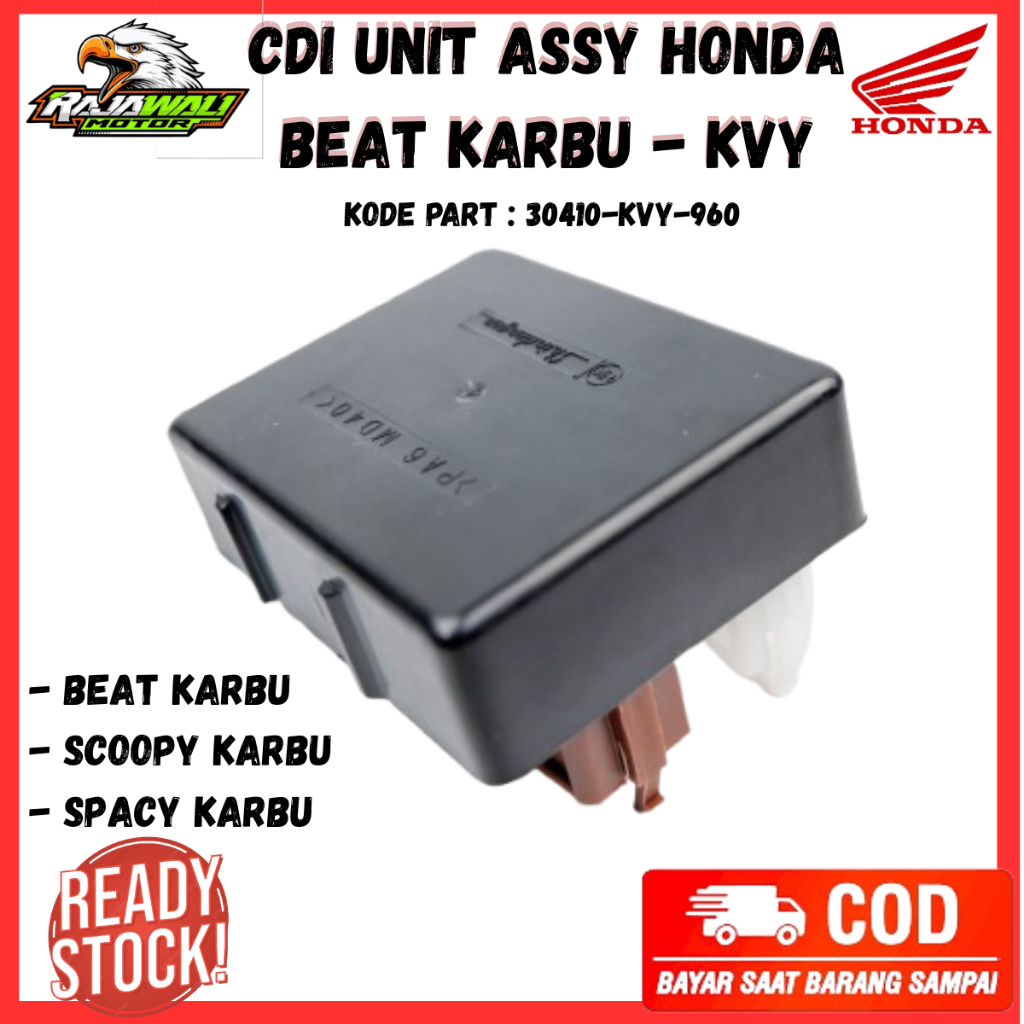 CDI Beat Karbu Ori / CDI KVY Honda Scoopy Karbu & Spacy Karbu - 30410-KVY-960