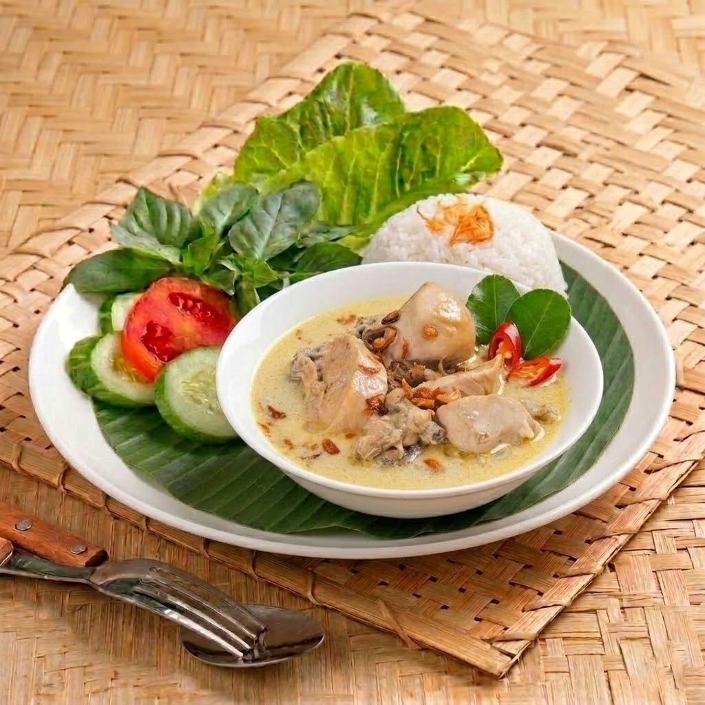 OPOR AYAM 1/2 EKOR (5 POTONG AYAM) SIAP MAKAN - MAKANAN SIAP SAJI - DARMOJO