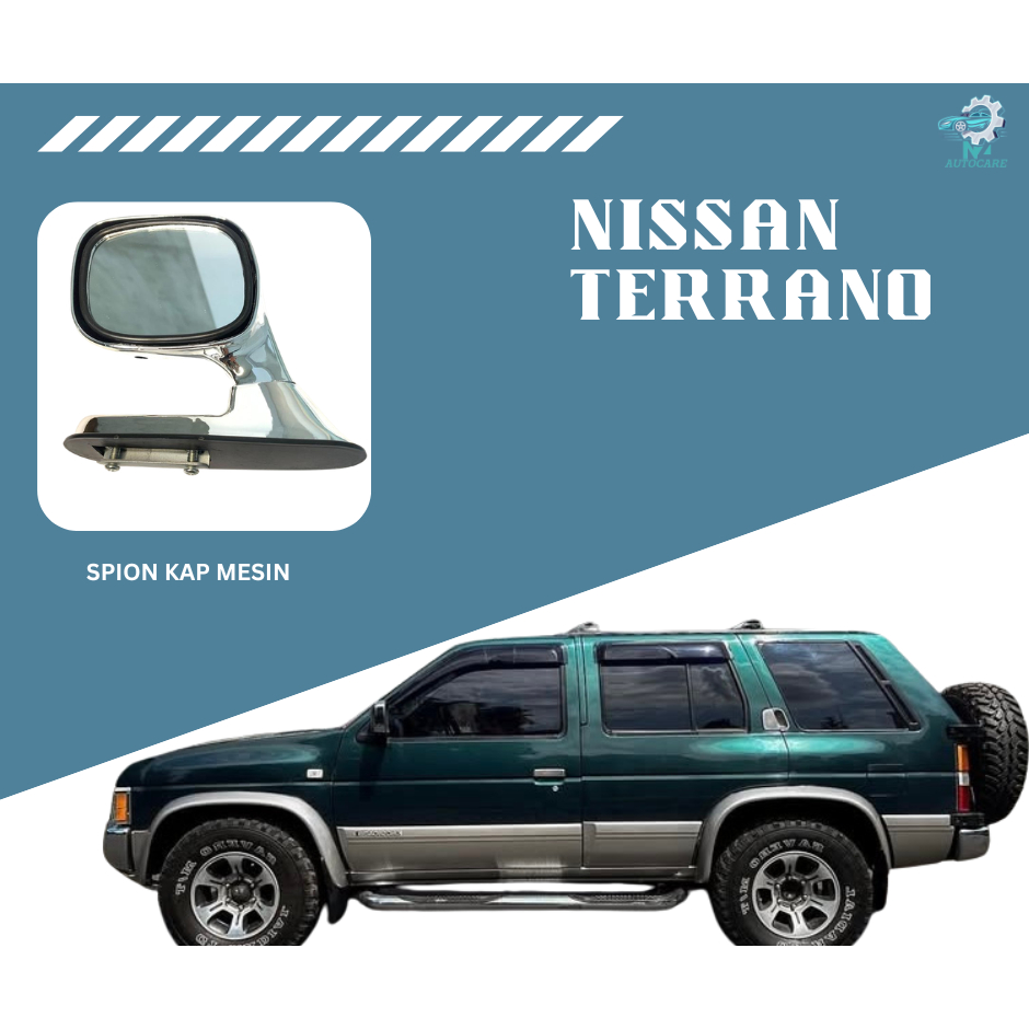 Spion Kap Mesin Mobil Nissan Terrano | Hood Mirror / Fender Mirror | Satuan (1 Pcs)