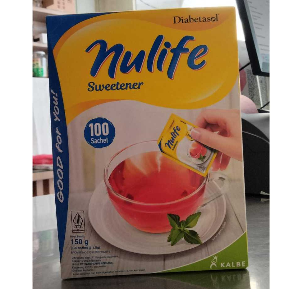 DIABETASOL NULIFE  SWEETENER KEMASAN 150 GR