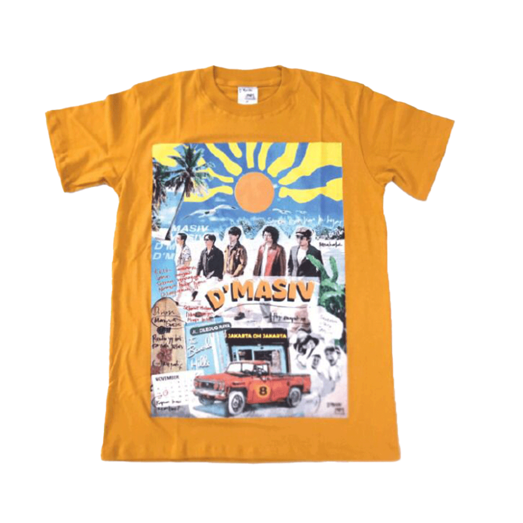 DMasiv Original-Kaos Kolase Artwork Perjalanan D Masiv