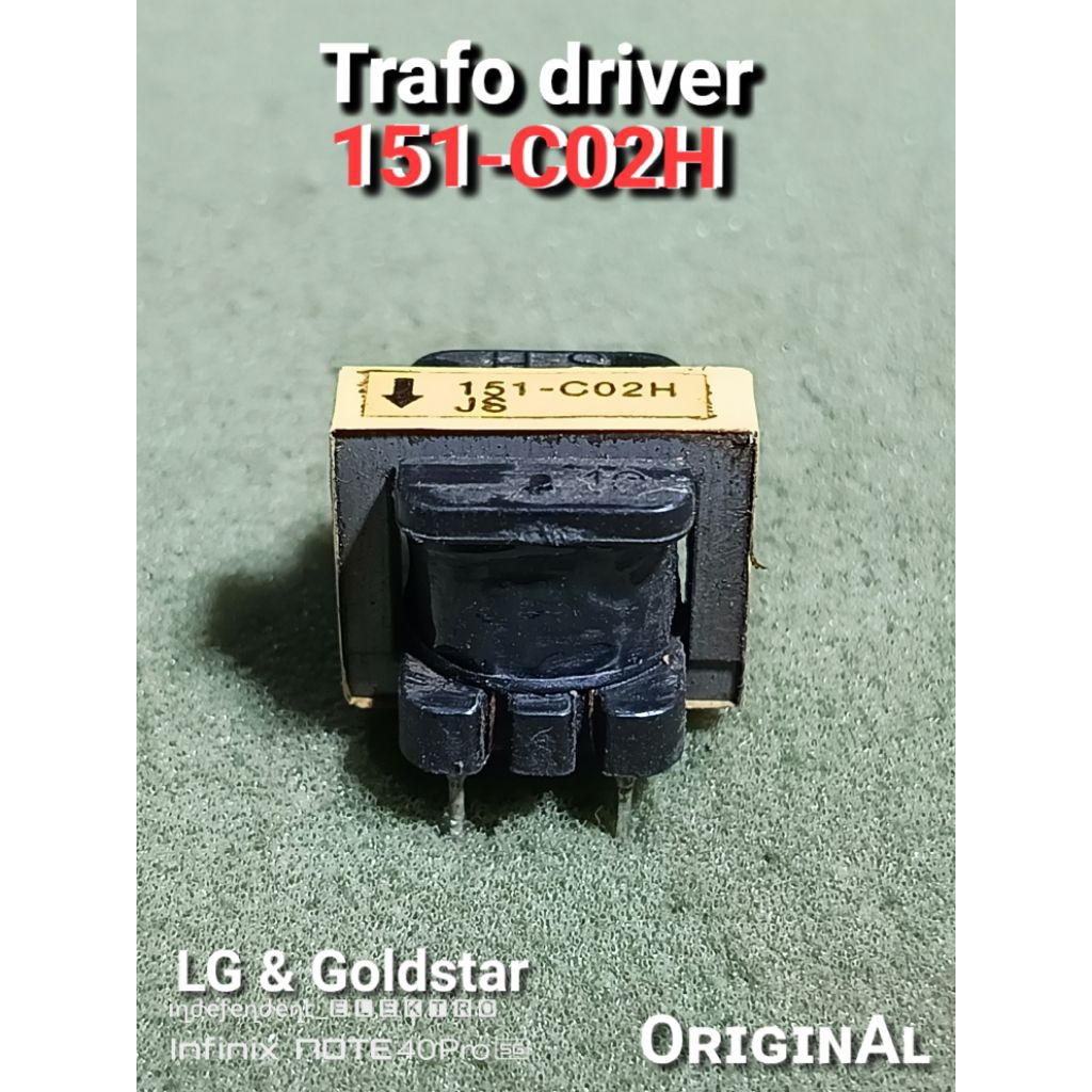 Trafo Driver Horizontal Tv Lg Goldstar   Trafo 151-C02H