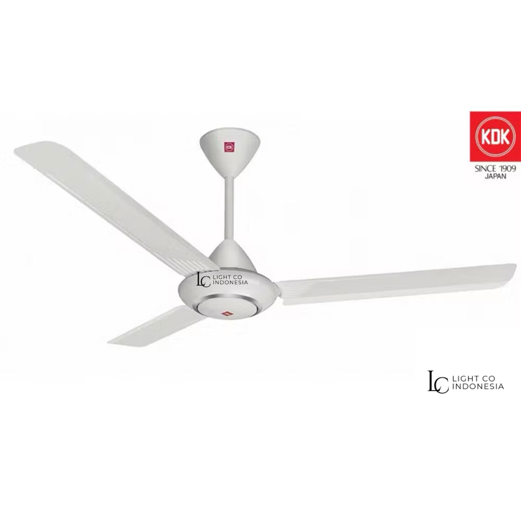 KDK ceiling fan kipas angin KDK WZ56P white grey