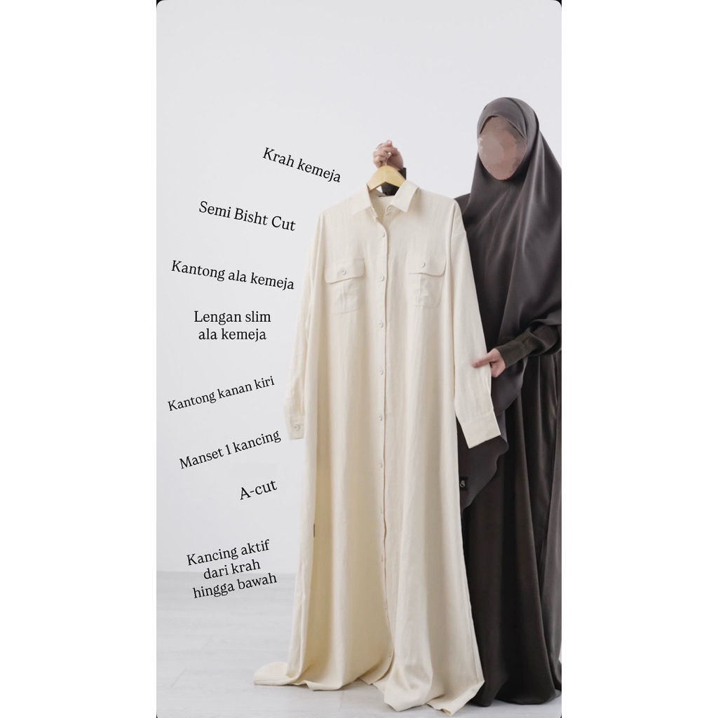 PRELOVED ABAYA KEMEJA BY SIDRA