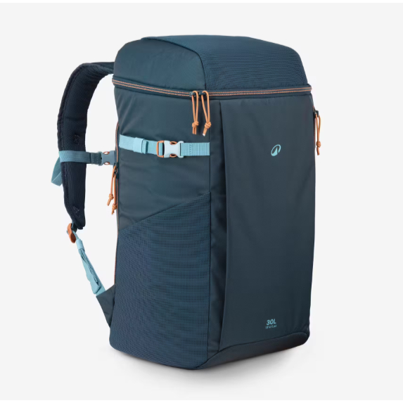 QUECHUA 100 Tas Cooler Isotermal 30L Hiking Ringkas Praktis