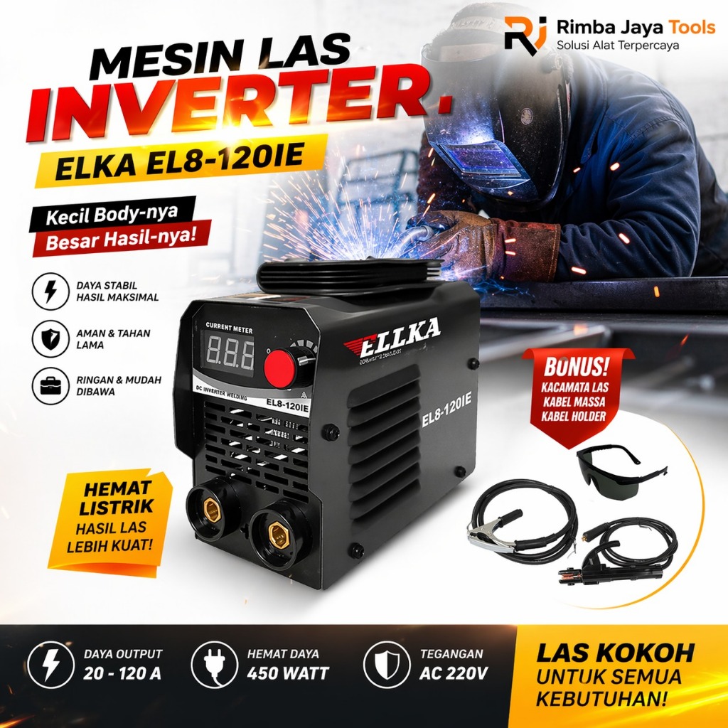 Mesin Las Listrik 380 Watt IGBT 125A GENMARU low watt MURAH LAS MESIN TRAFO LAS GENMARU 380WATT
