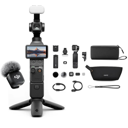 DJI Osmo Pocket 4 Creator Edition Action Camera - DJI Osmo Pocket 4 Creator Combo GARANSI RESMI