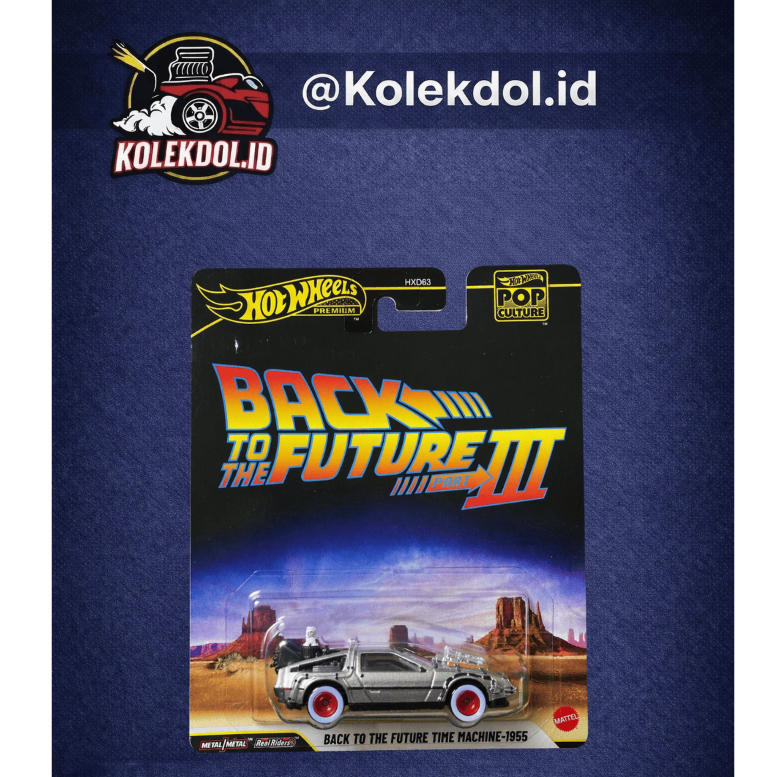 Hot Wheels Premium Back To The Future Time Machine - 1955