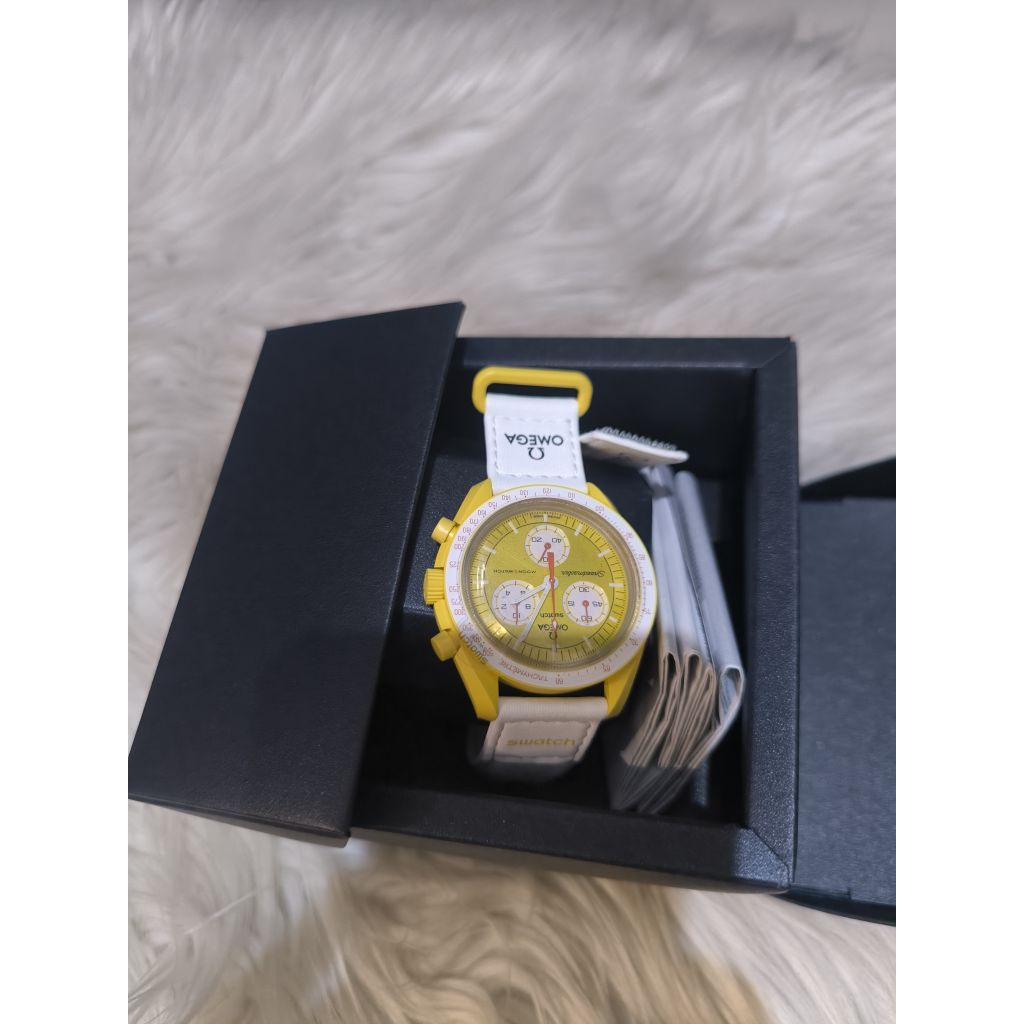 Omega X Swatch Bioceramic Moonswatch Original Mission To Sun