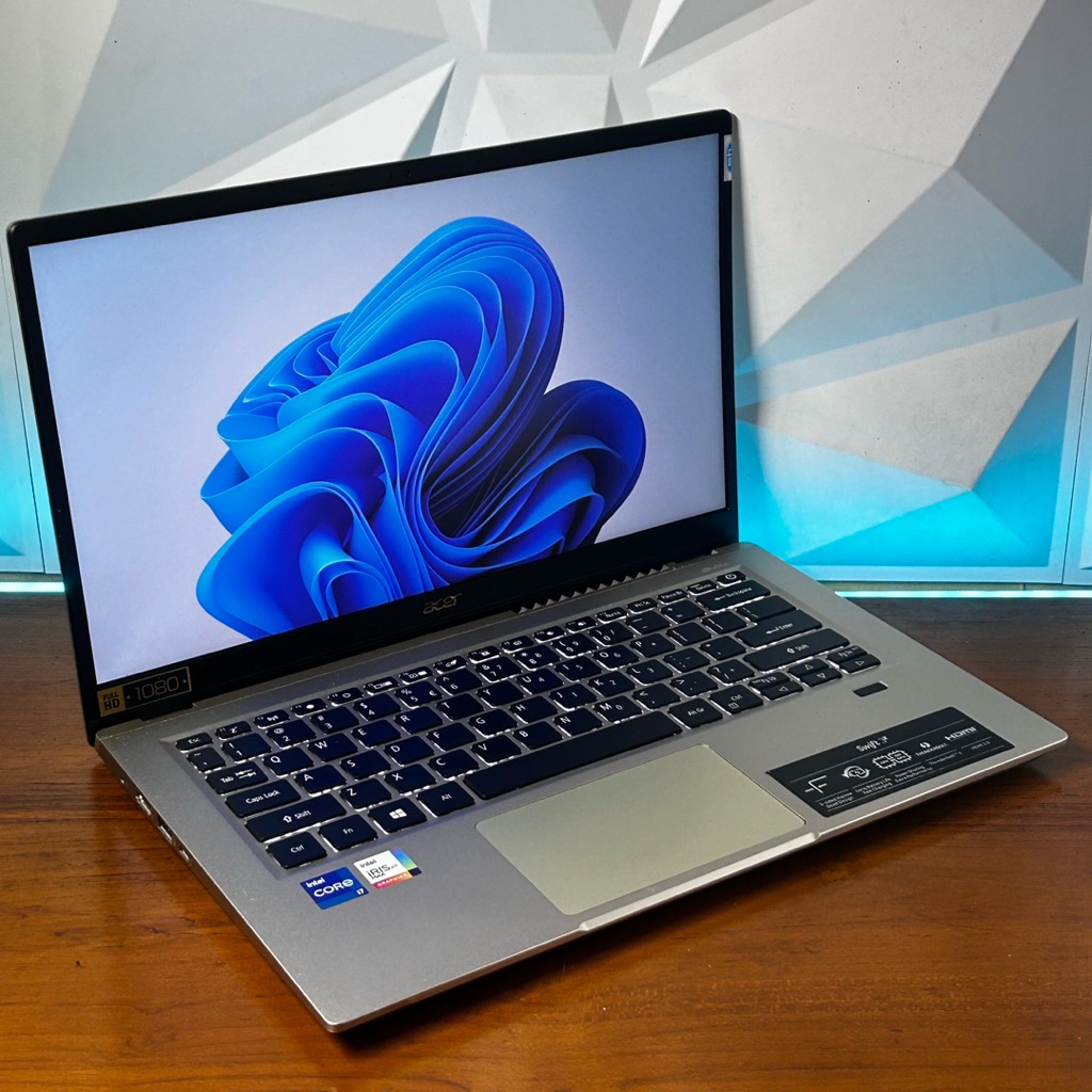 Laptop i7 Gen 11 MURAH  Acer swift 3x (8/256) Anti Lemot, Cocok Untuk Kerja Profesional, Kuliah, Dll
