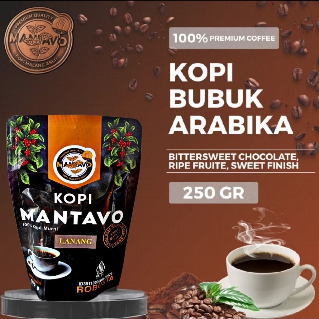 KOPI MANTAVO Kopi Arabica Asli Malang