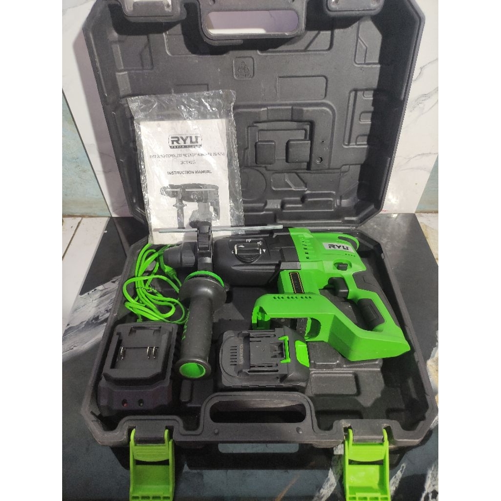 RYU Rotary Hammer Brushless RCRH 26 RYU 26MM/Mesin Bor