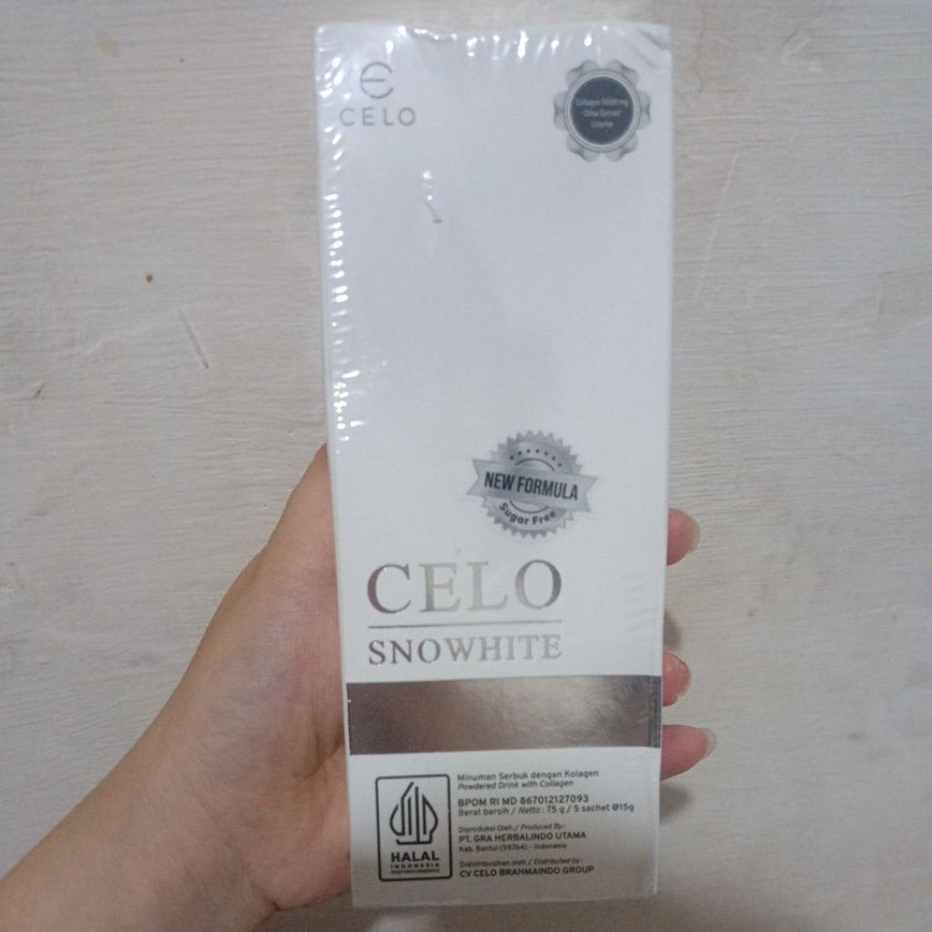 celo snowhite 1 box ( 5 sachet )