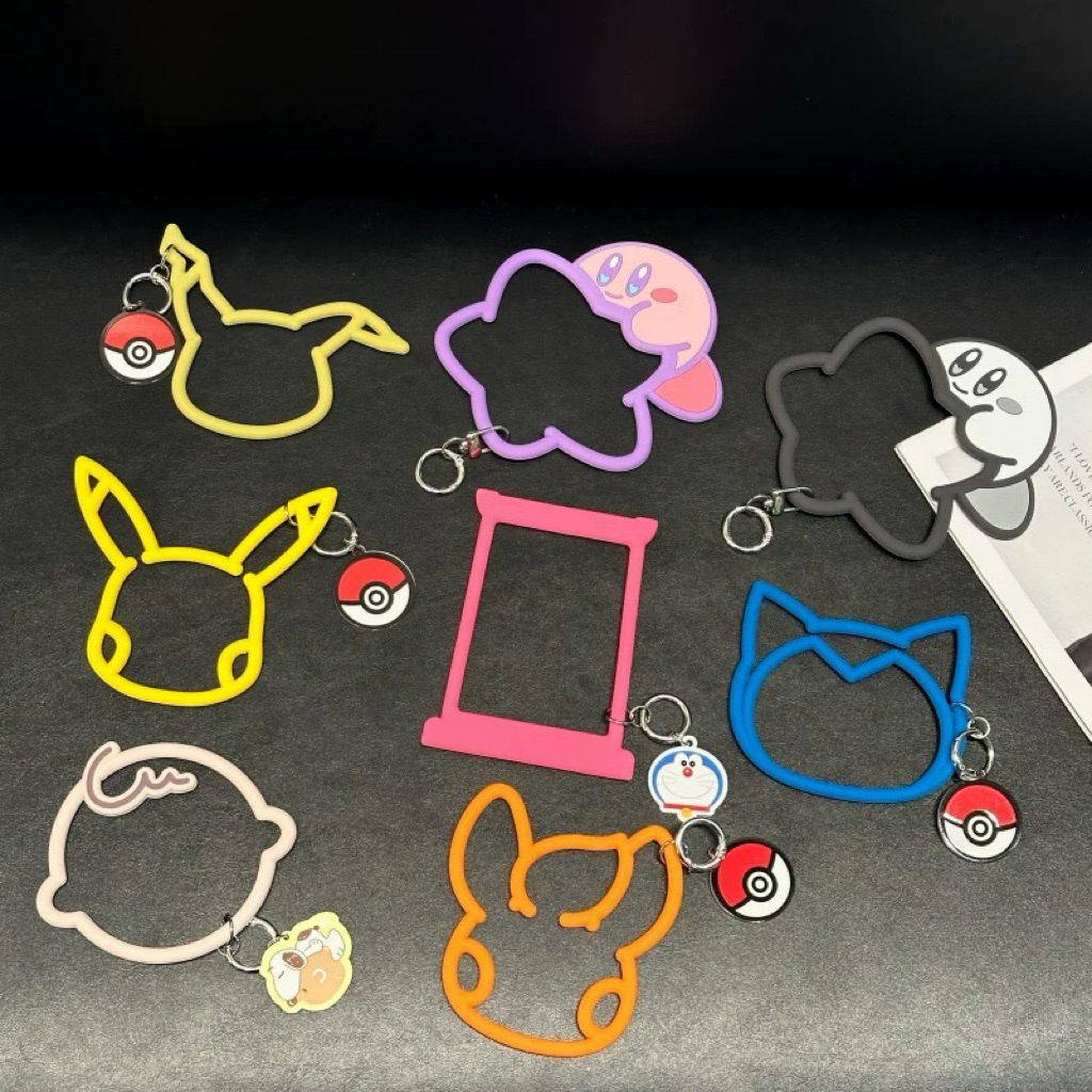 Hand Strap HP Kartun Pokemon Kirby Doraemon Wrist Strap Lucu Anti Jatuh Universal