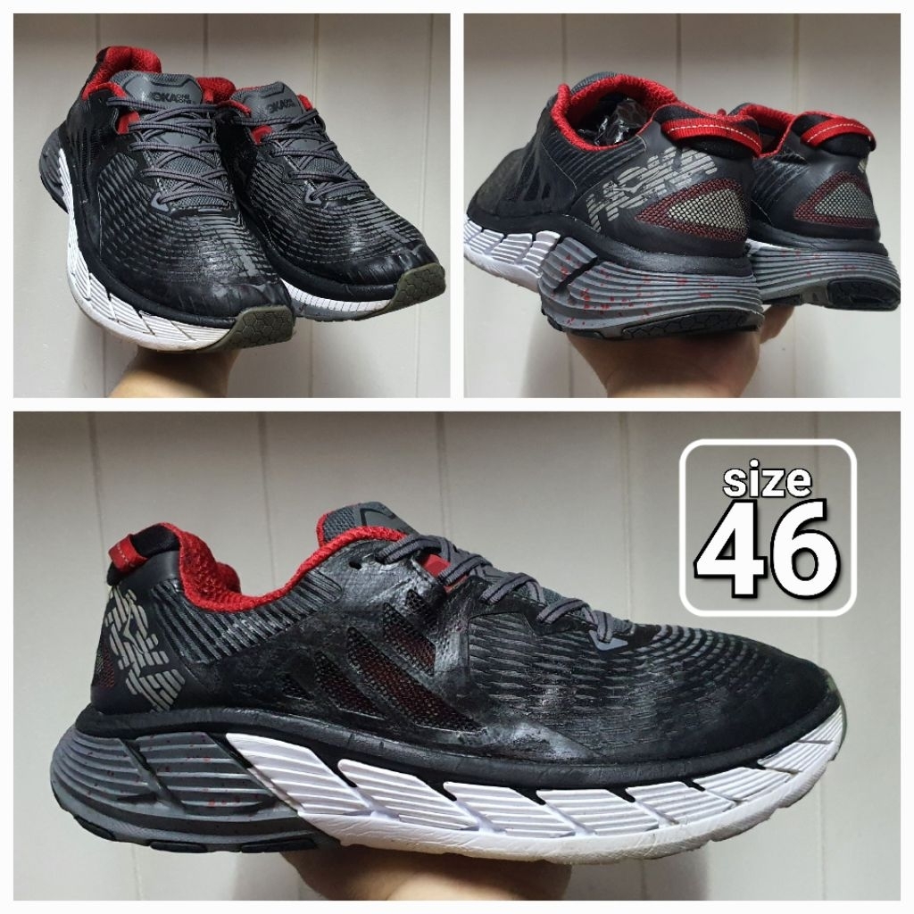 Sepatu Running One Gaviota wide size 46 Seken original shoes