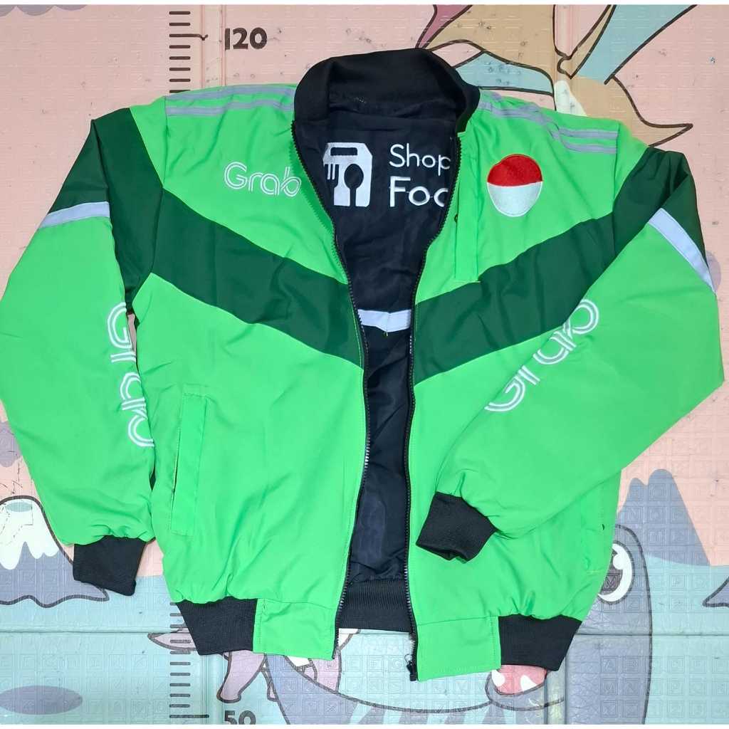 JAKET GRAB ORI SOPI HITAM JAKET BOLAK BALIK GRAB SOPI HITAM KEREN TERBARU 2026