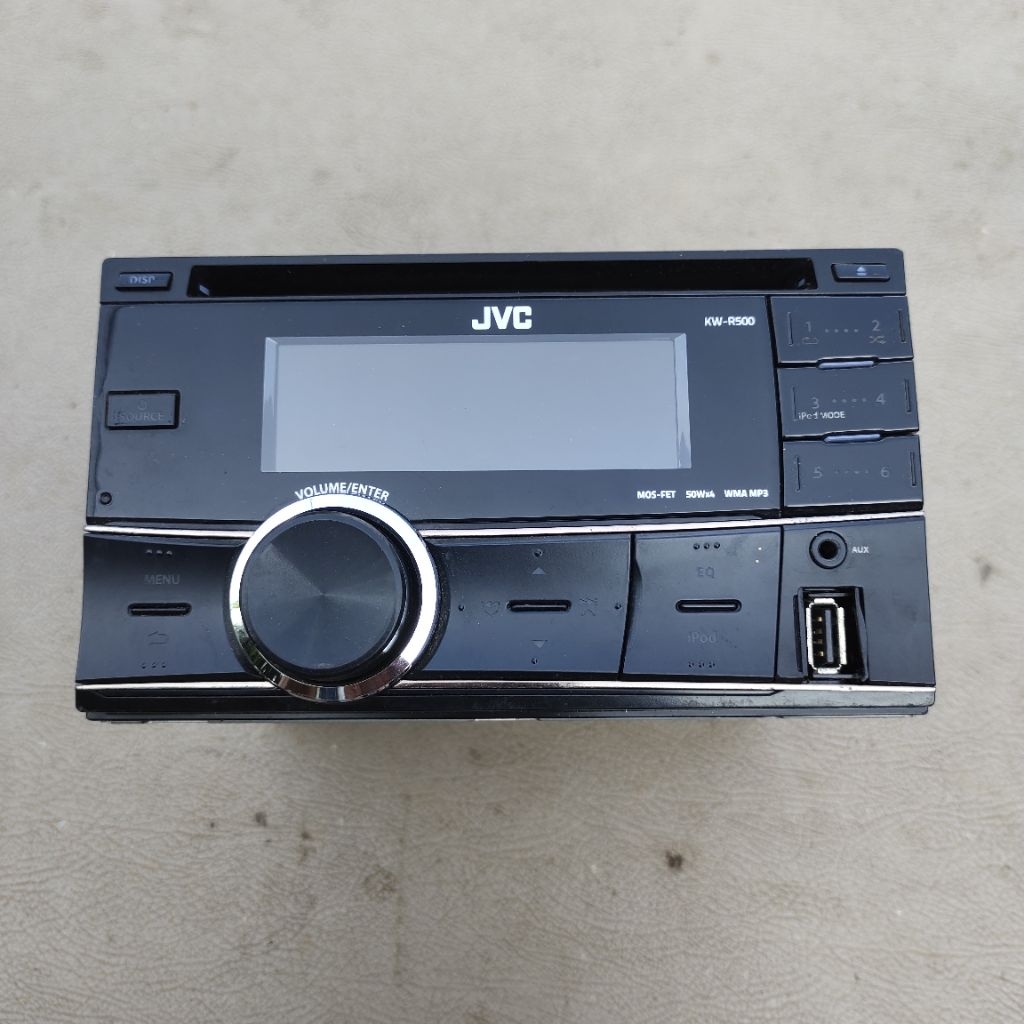 Head Unit JVC Double Din JVC Copotan Honda Brio
