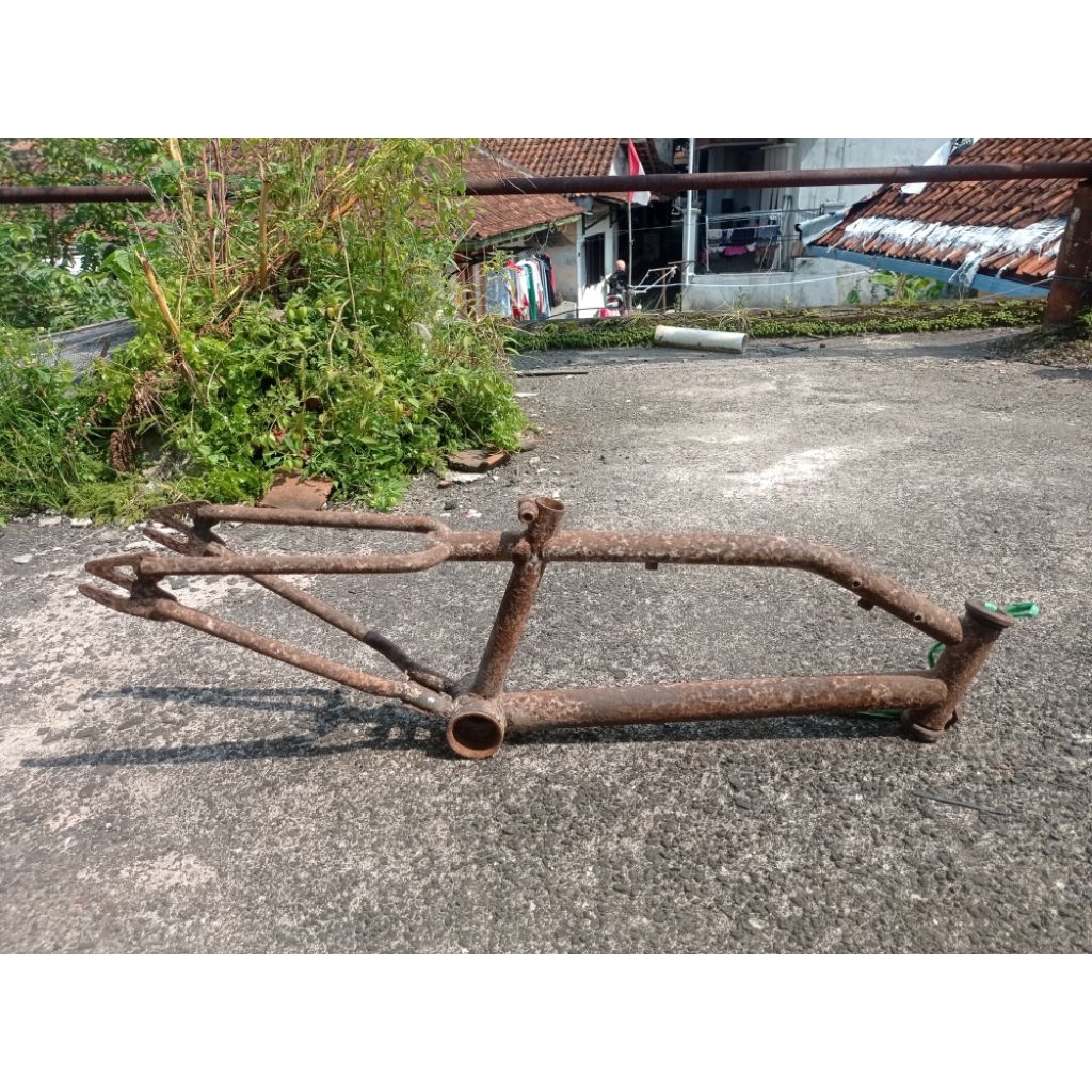 Frame sepeda bmx 20 wimcycle metalizer antiq second
